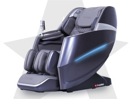 Массажное кресло FUJIMO Combat 4D Серый