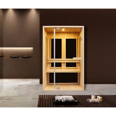 Инфракрасная сауна Mexda WS-1807 красный кедр 1200*1000*1900